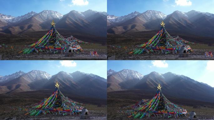 西藏 青海经幡