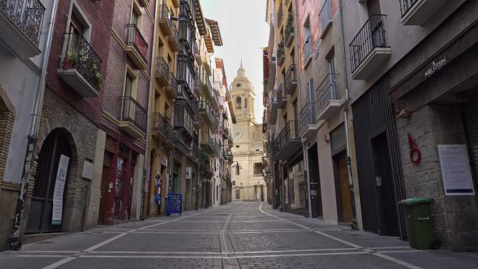 西班牙萨拉曼卡西班牙街景城市风光地标建筑