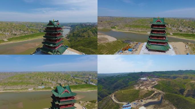 东方红大产业园2016年建设中航拍