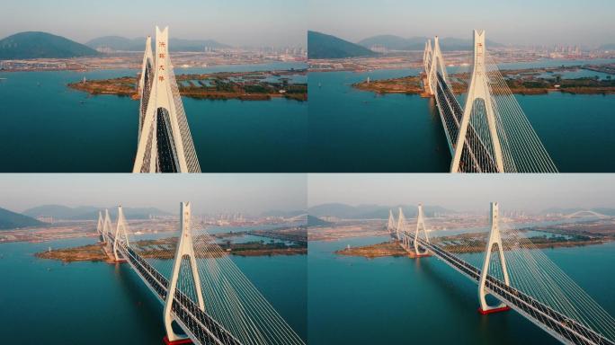 4K航拍珠海洪鹤大桥5