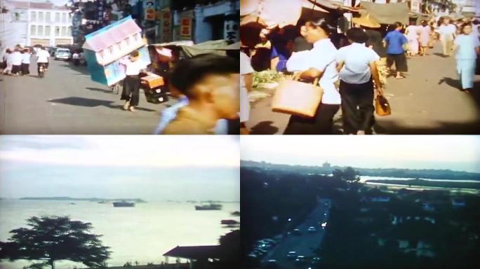 60年代东南亚新加坡街景