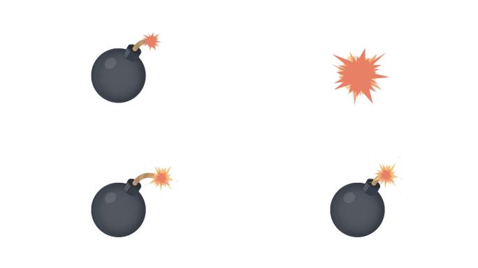 炸药动画动漫地雷