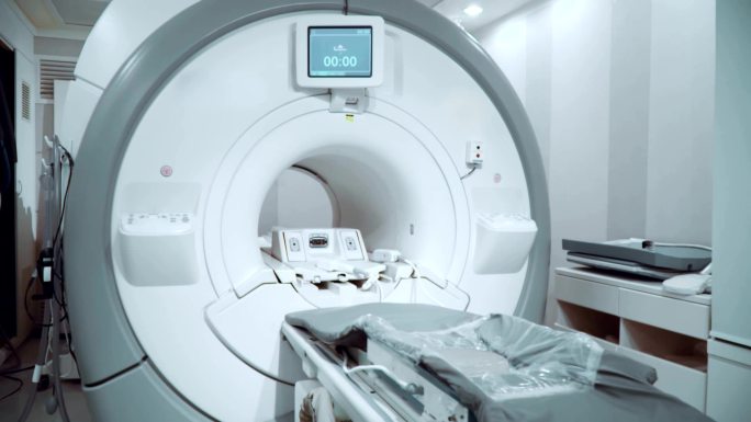 磁共振断层扫描仪的检查室