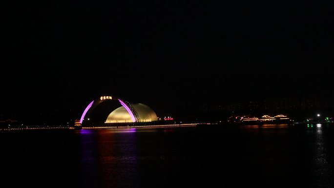 古楼 聊城 夜景 水城明珠 灯光 美景