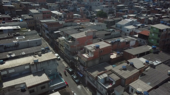 巴西圣保罗的赫利奥波利斯贫民窟