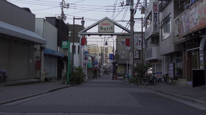 日本东京柳家银座购物街