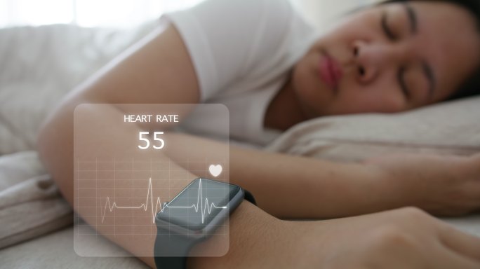 心率虚拟手表监测全息未来科技产品AI人工