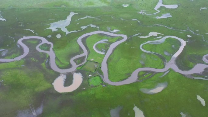 天下第一湾——黄河玛曲草原湿地
