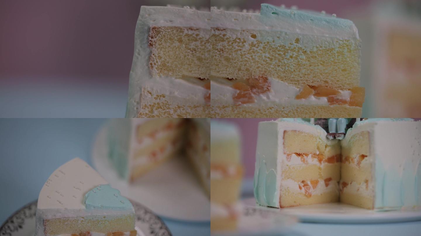 【镜头合集】夹心奶油水果蛋糕