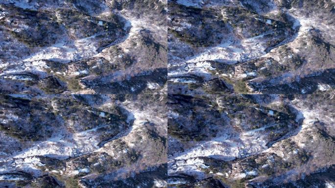 4K河南洛阳老君山雪景风景风光游玩A