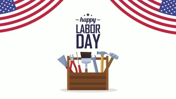 美国劳动节happylaborday