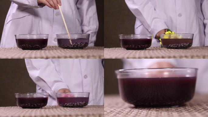 【镜头合集】挑选辨别黑米紫米