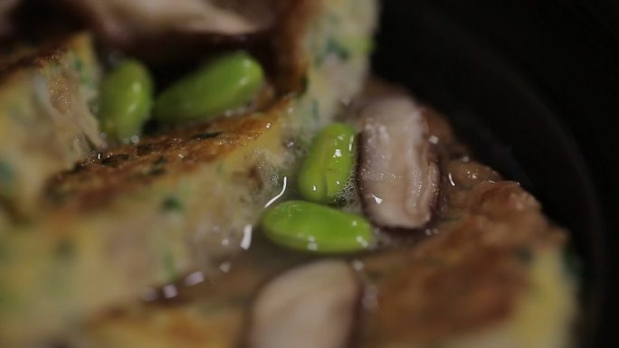 【镜头合集】毛豆蚝烙饼