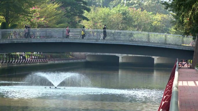 河水喷淋增氧