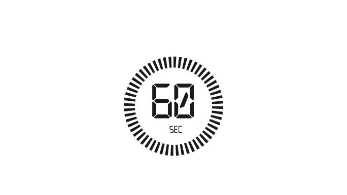 60秒秒表图标