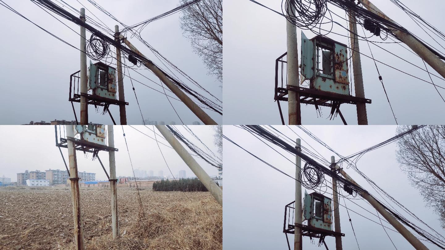 《电线杆》|摄影|人文/纪实摄影|米迪文化_米迪 - 原创作品 - 站酷 (ZCOOL)