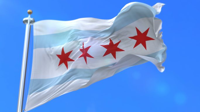 芝加哥市旗
