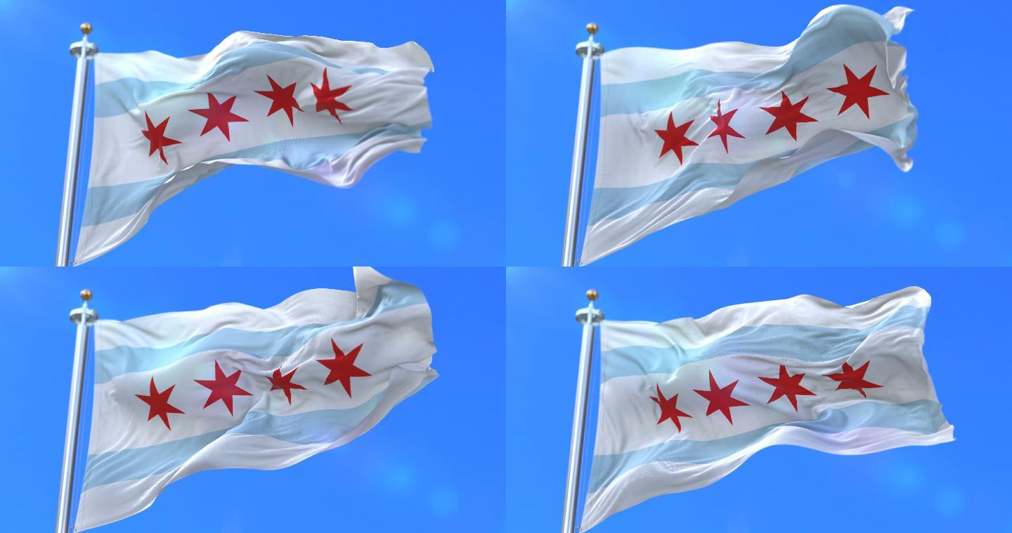 芝加哥市旗