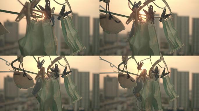 外科口罩感冒和流感流行病户外