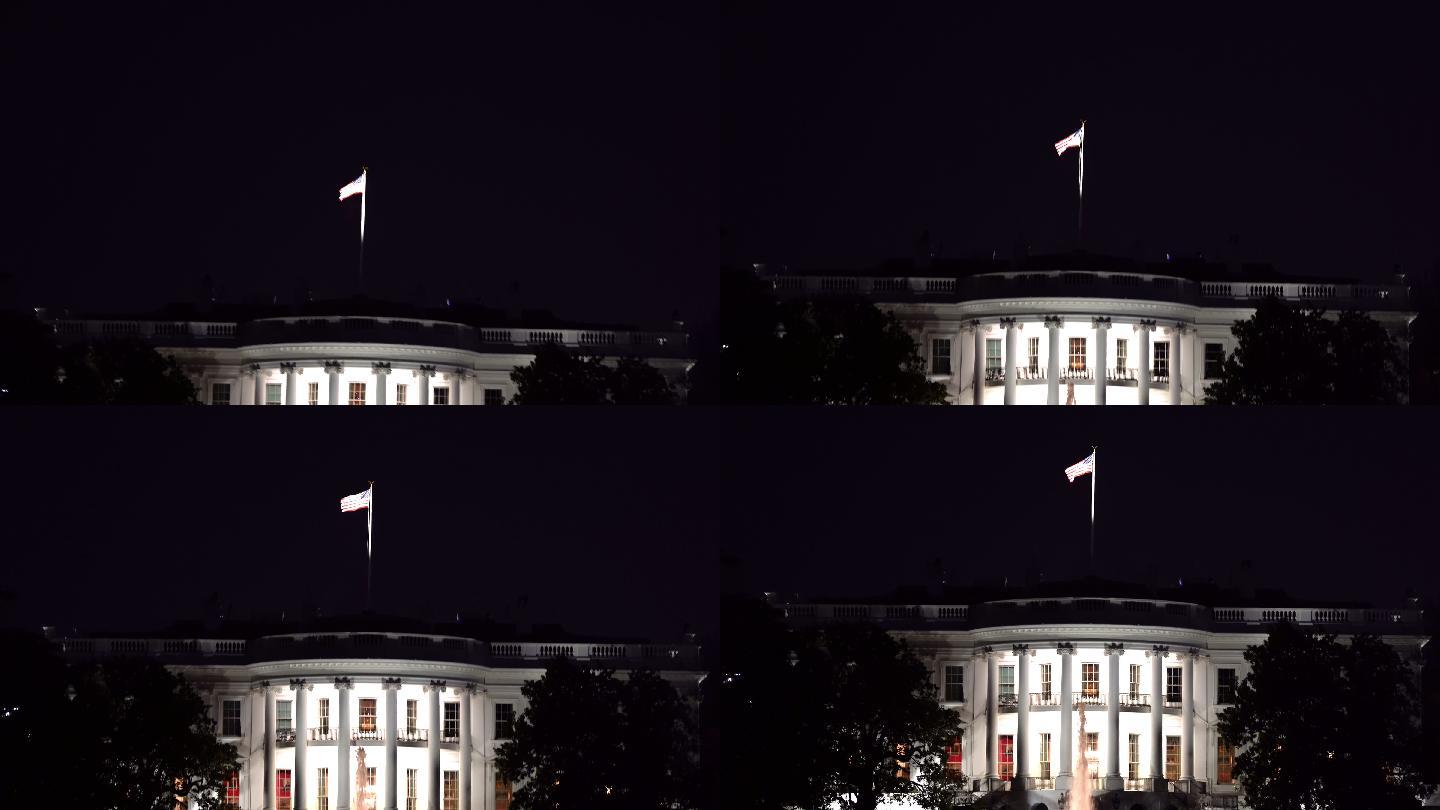 华盛顿特区的白宫实拍视频素材