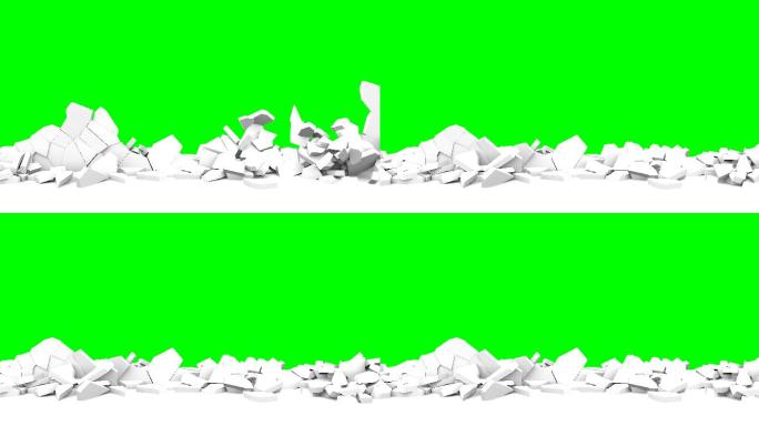 混凝土墙拆除的关键镜头