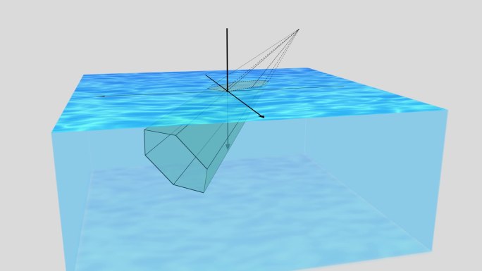 水立方模型水下探测