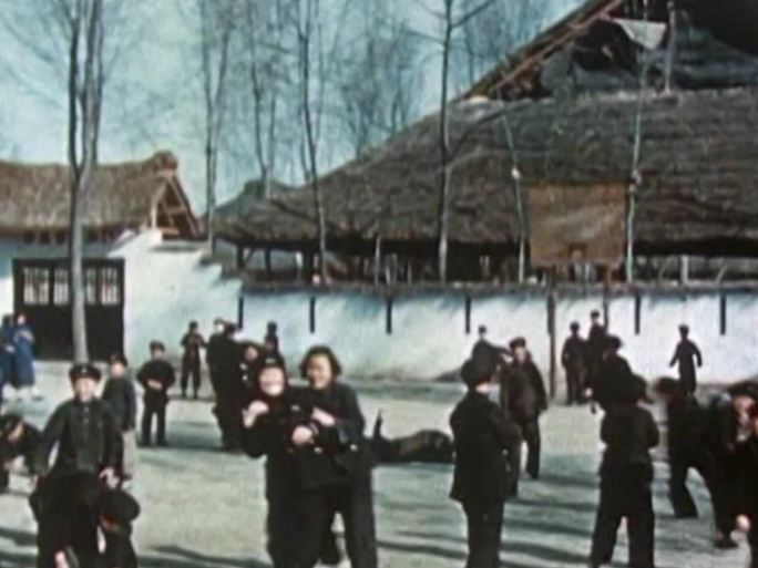 30年代的陕西学校老视频