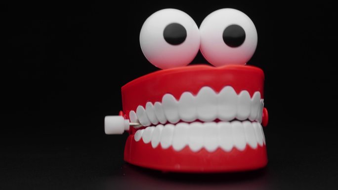 牙齿模型玩具。