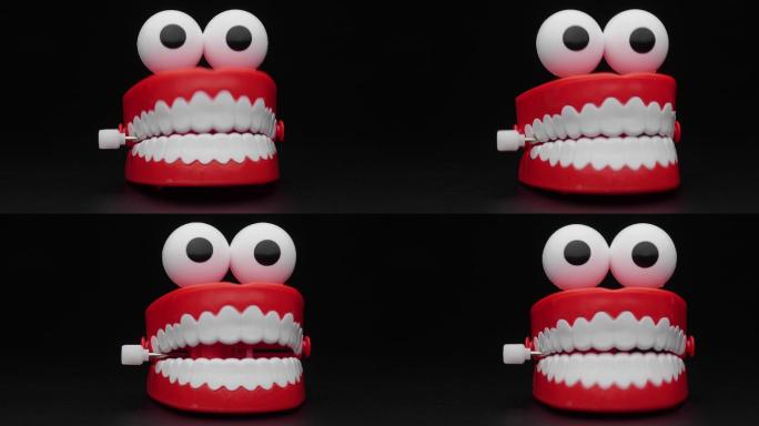 牙齿模型玩具。