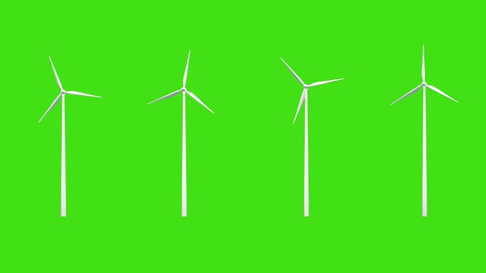 风力发电机新能源发电风车发电绿色能源科技