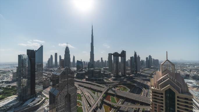 阿联酋迪拜现代摩天大楼