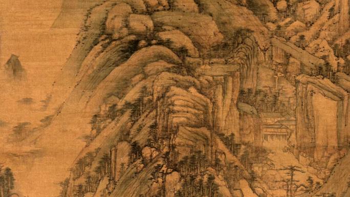 黄公望《天池石壁图》