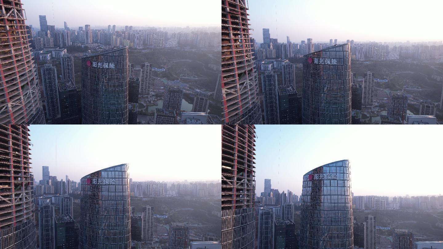 重庆城市建设航拍