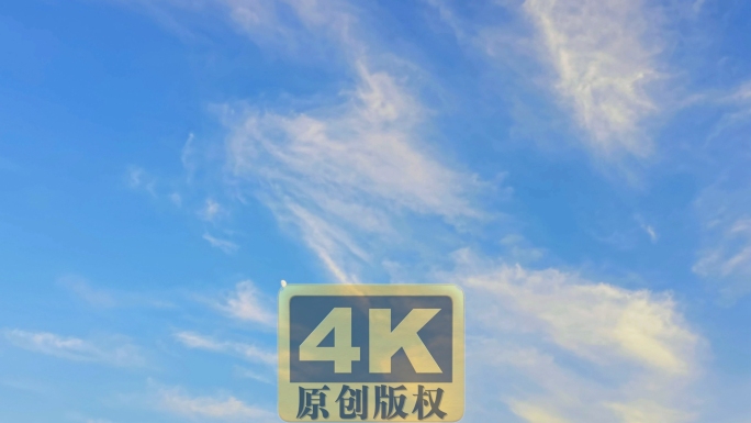 白天月亮云延时视频高清素材4K