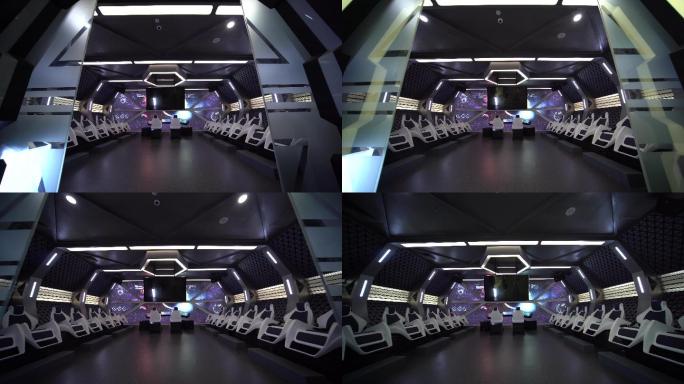 科幻太空舱 座椅 大型vr游戏厅