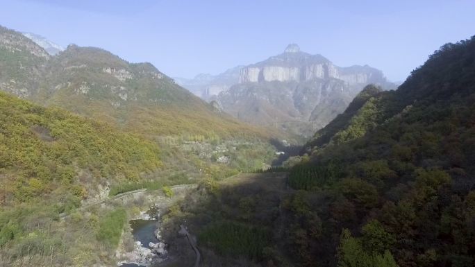 通用航拍高山山区空镜