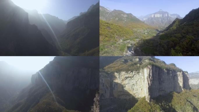 通用航拍高山山区空镜