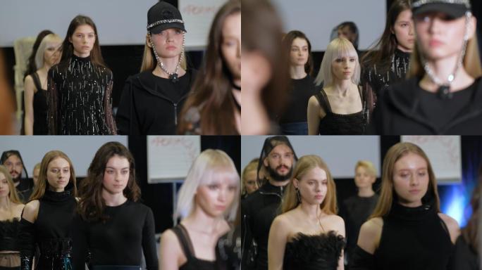 时装秀模特超模时装展米兰文化