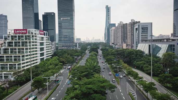 4k深圳南山高新科技园深南大道