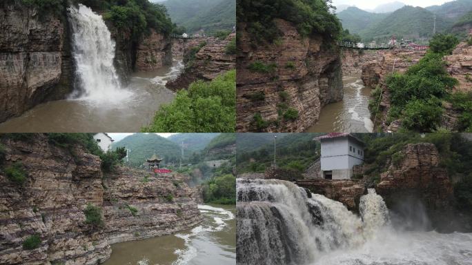 西安 山脉 河流 瀑布 桥 纪念碑