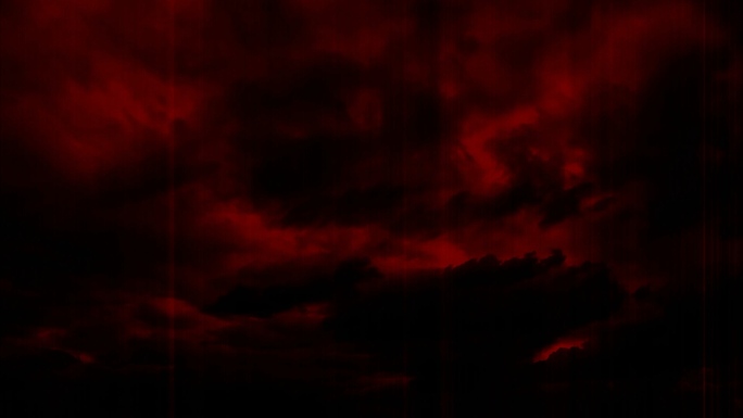 【HD天空】魔鬼云层恐怖氛围黑红光线炫酷