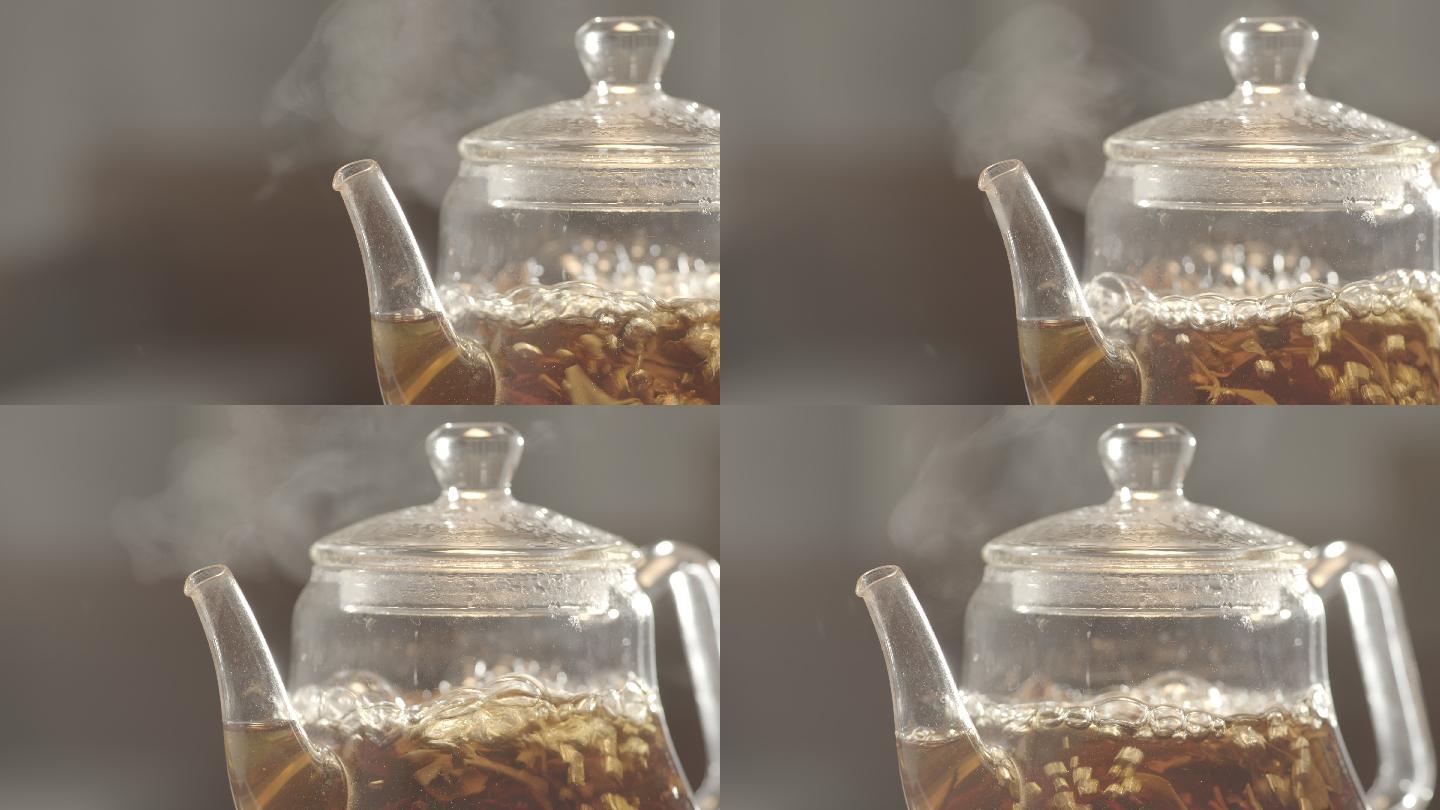 玻璃壶煮茶