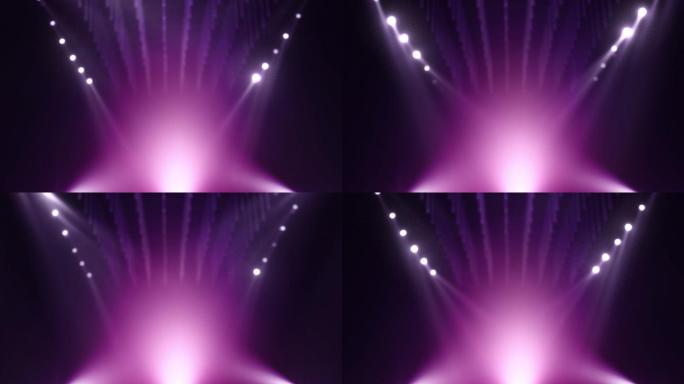 紫散焦模拟舞台背景