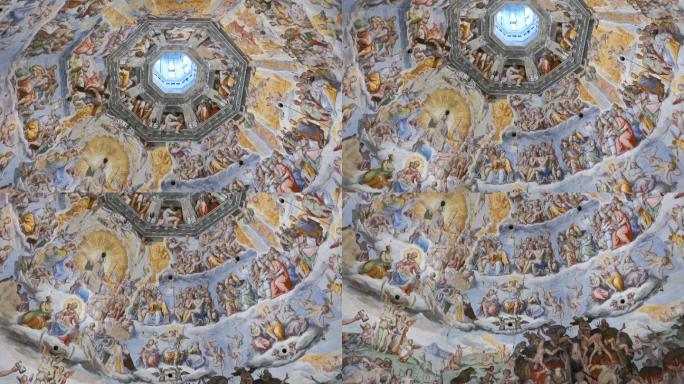 佛罗伦萨大教堂穹顶内的壁画