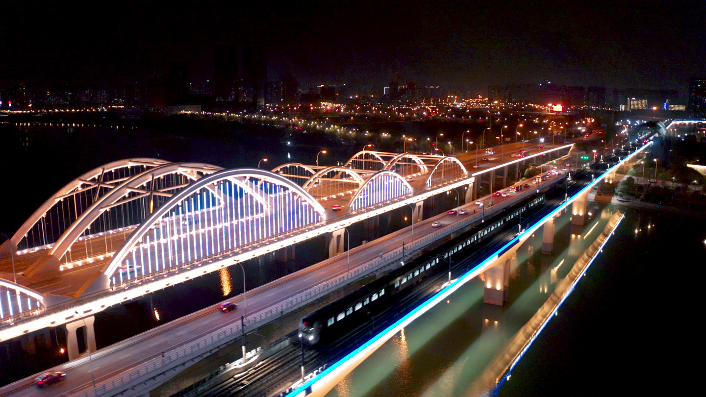 合集_西安浐灞广运桥4k航拍