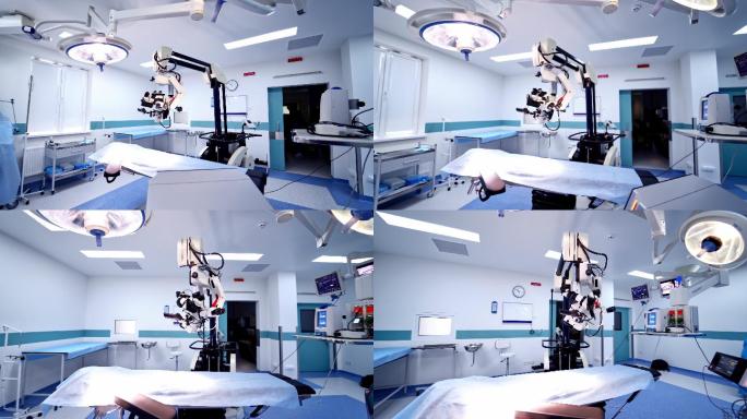 手术室内的现代设备