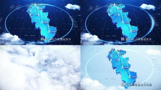 【株洲地图】科技株洲区位地图