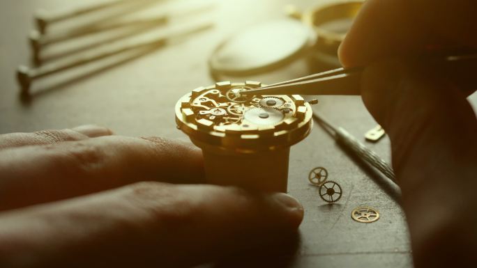 手表制造商精密钟表修理手表器械齿轮