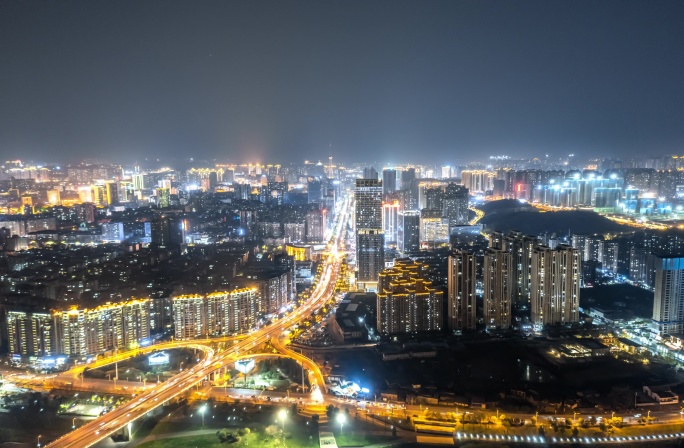 株洲河西夜景延时 5k