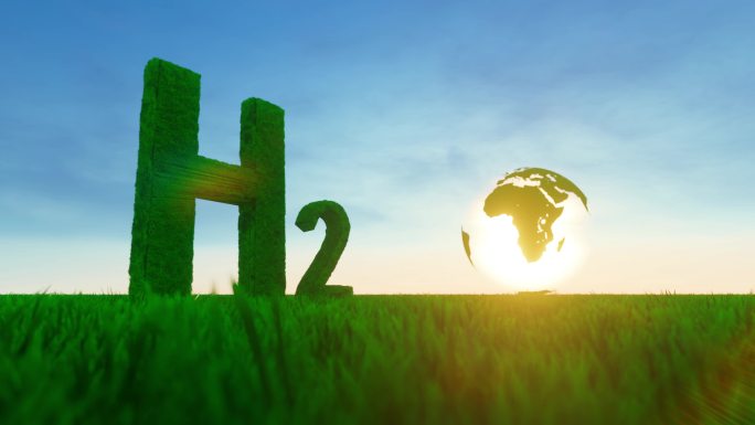 4K绿色环保地球H2